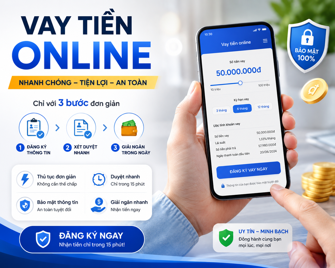 cho cắm sổ đỏ vay ngân hàng